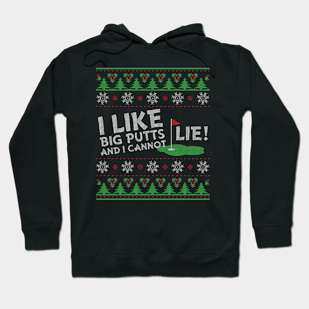 Golf Ugly Christmas Hoodie by golf365